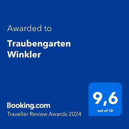 Traubengarten Winkler Niederhollabrunn Exterior foto